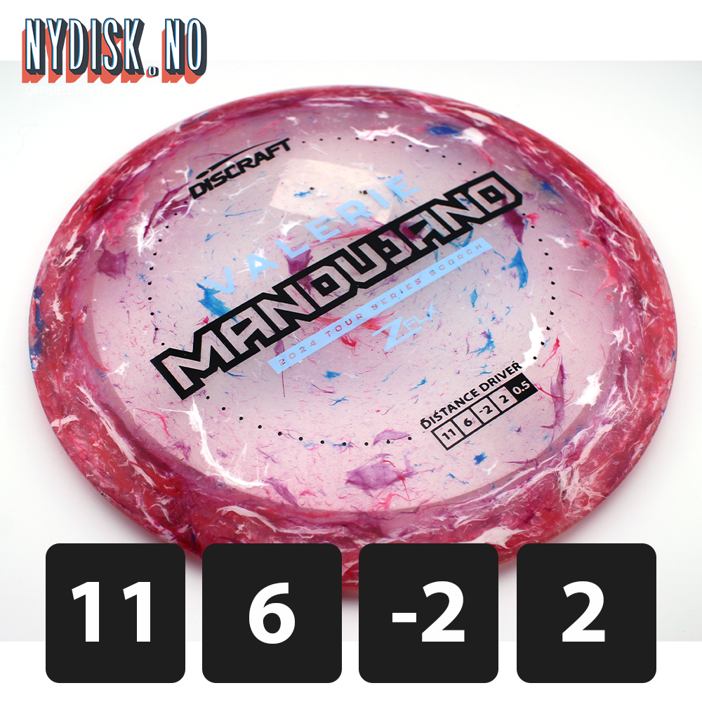 Discraft Jawbreaker Z FLX Scorch - Valerie Mandujano 2024