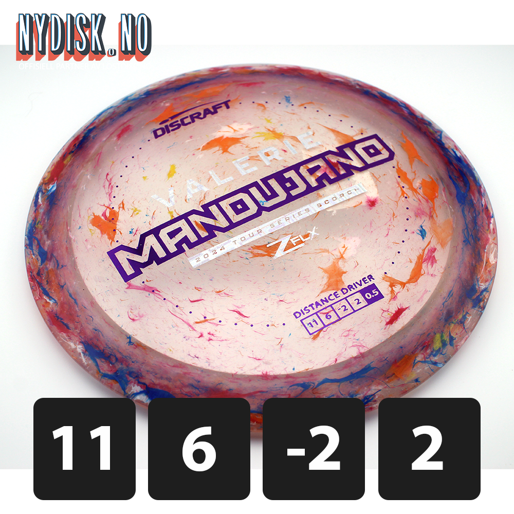 Discraft Jawbreaker Z FLX Scorch - Valerie Mandujano 2024