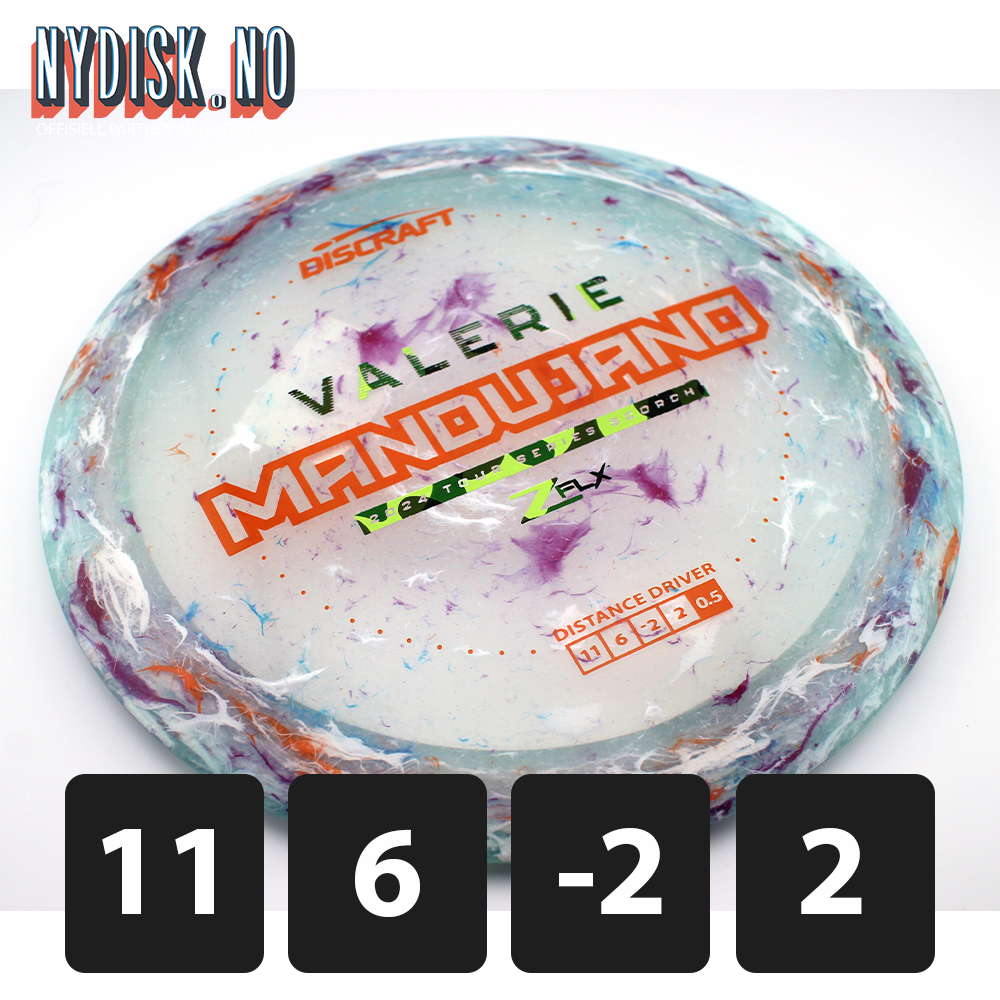 Discraft Jawbreaker Z FLX Scorch - Valerie Mandujano 2024