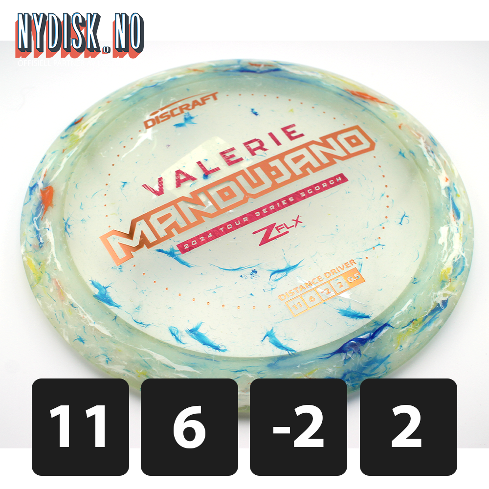 Discraft Jawbreaker Z FLX Scorch - Valerie Mandujano 2024