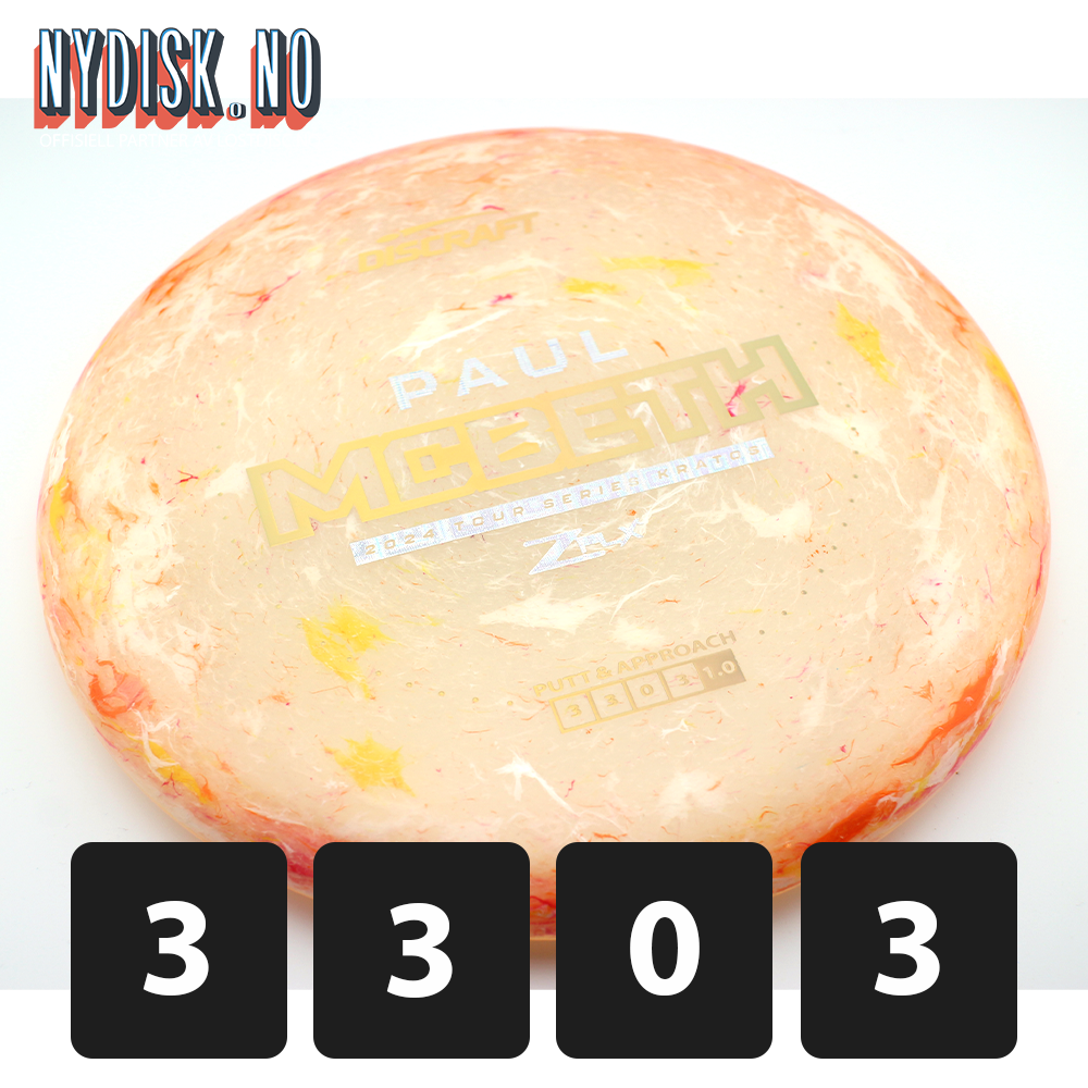 Discraft Jawbreaker Z FLX Kratos - Paul McBeth 2024
