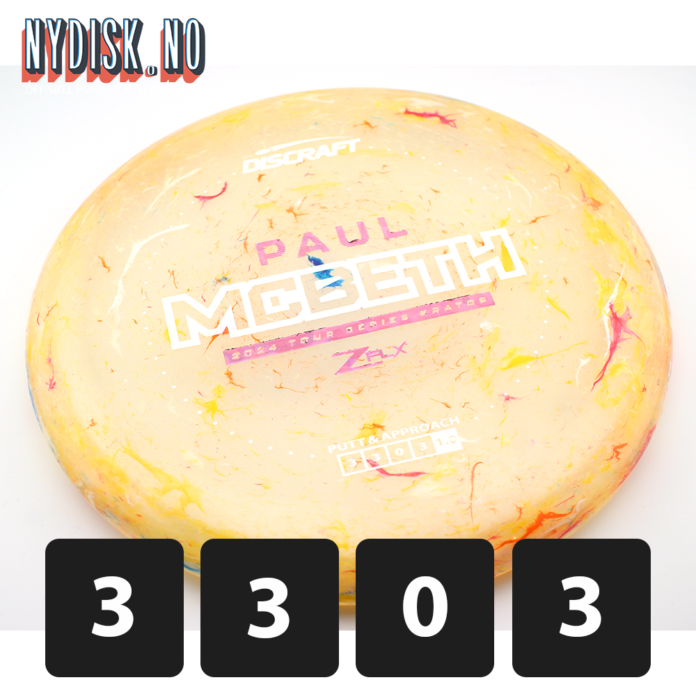 Discraft Jawbreaker Z FLX Kratos - Paul McBeth 2024