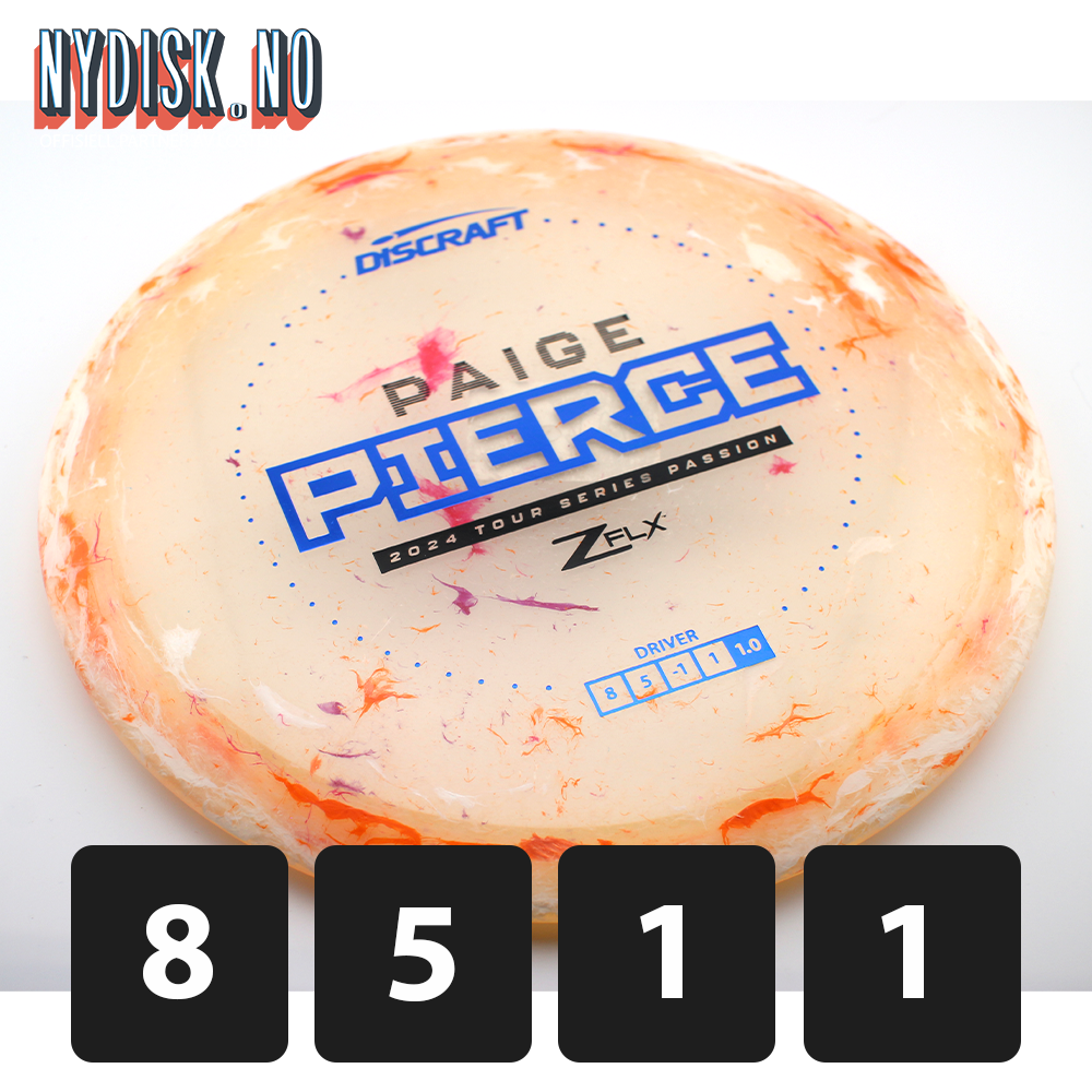 Discraft Jawbreaker Z FLX Passion - Paige Pierce 2024