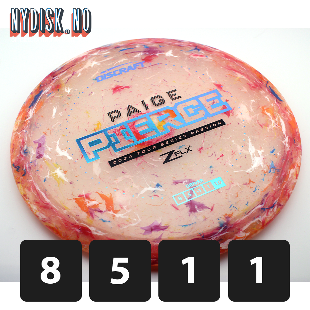 Discraft Jawbreaker Z FLX Passion - Paige Pierce 2024