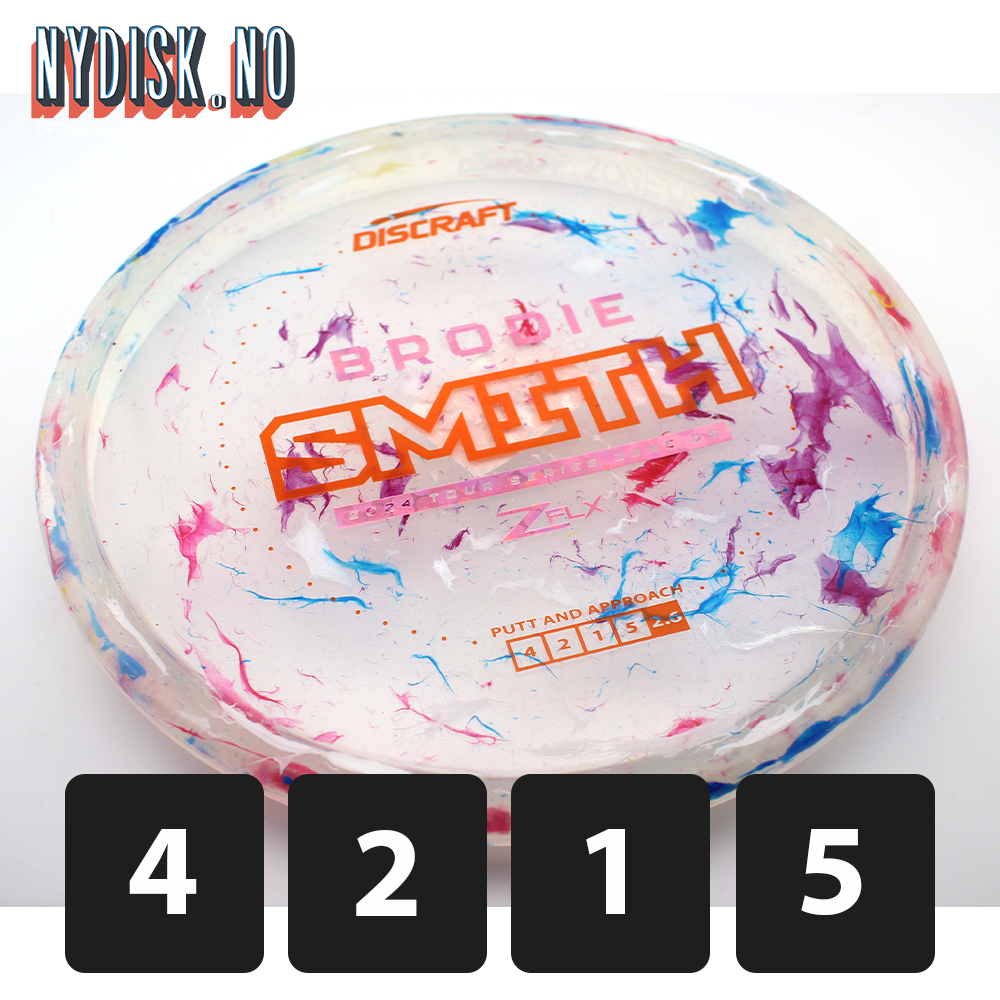 Discraft Jawbreaker Z FLX Zone OS - Brodie Smith 2024