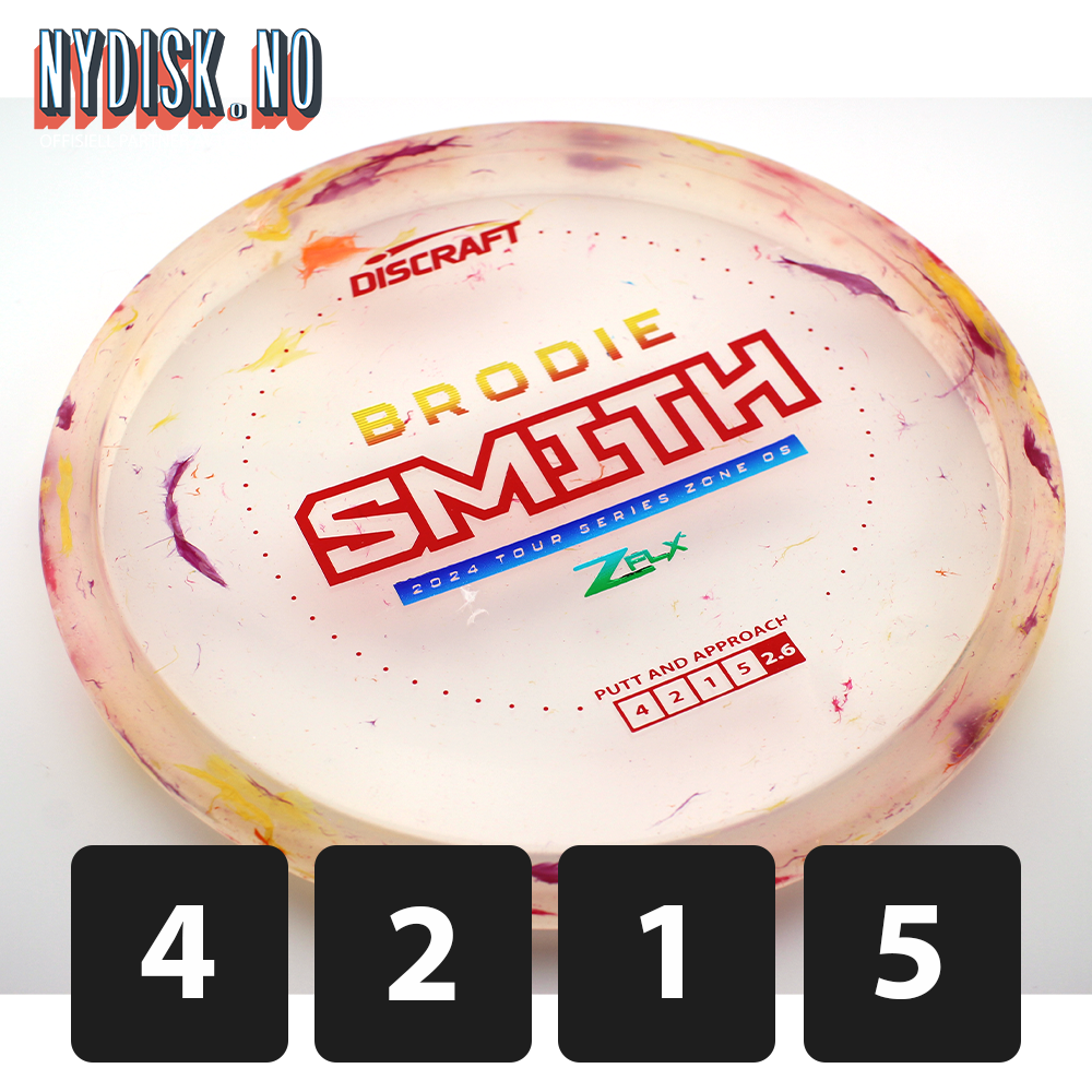 Discraft Jawbreaker Z FLX Zone OS - Brodie Smith 2024