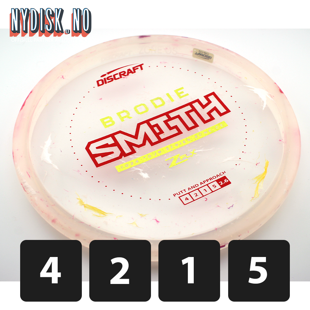 Discraft Jawbreaker Z FLX Zone OS - Brodie Smith 2024