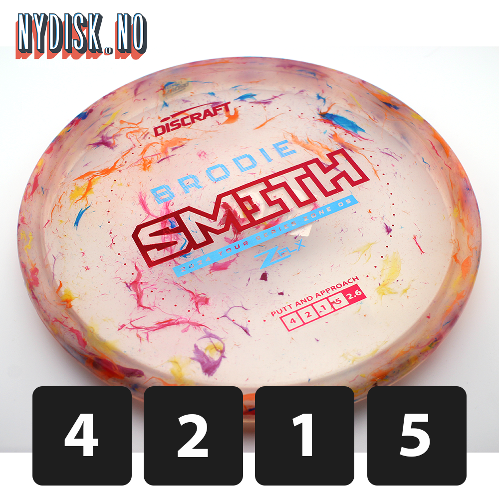 Discraft Jawbreaker Z FLX Zone OS - Brodie Smith 2024