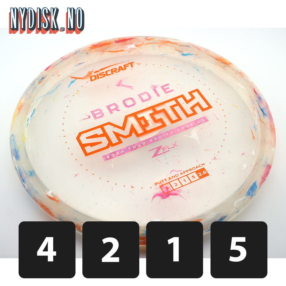 Discraft Jawbreaker Z FLX Zone OS - Brodie Smith 2024