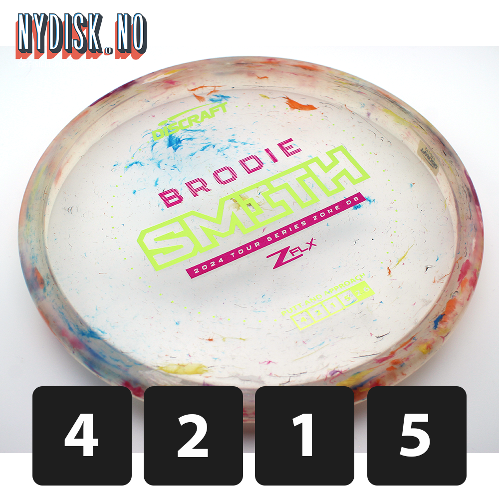 Discraft Jawbreaker Z FLX Zone OS - Brodie Smith 2024