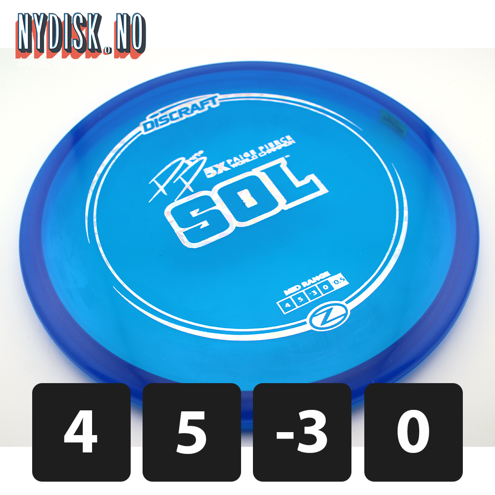 Discraft Z Line Paige Pierce Sol
