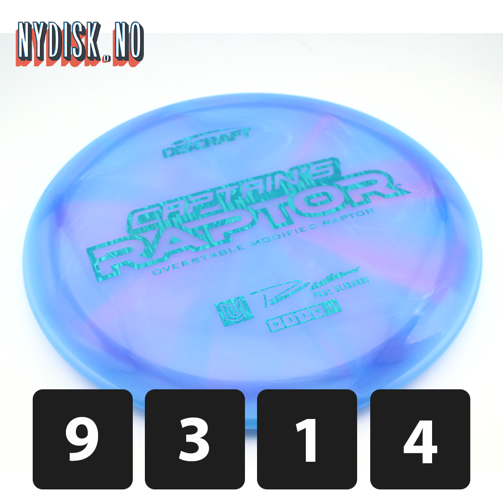 Discraft Z Swirl Captain´s Raptor 2025