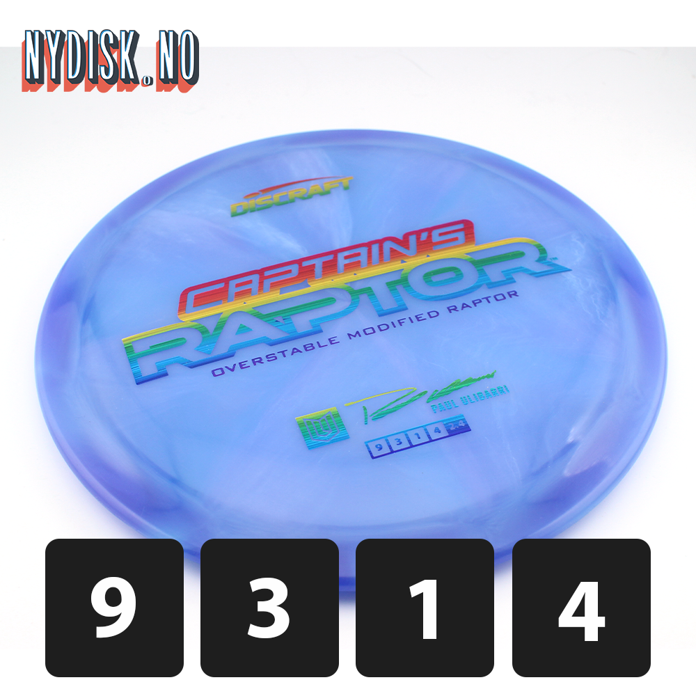 Discraft Z Swirl Captain´s Raptor 2025