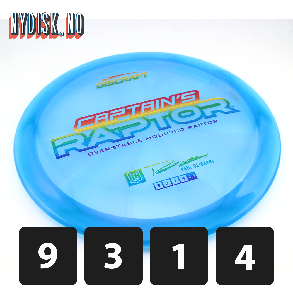 Discraft Z Swirl Captain´s Raptor 2025