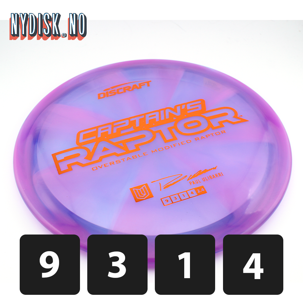 Discraft Z Swirl Captain´s Raptor 2025