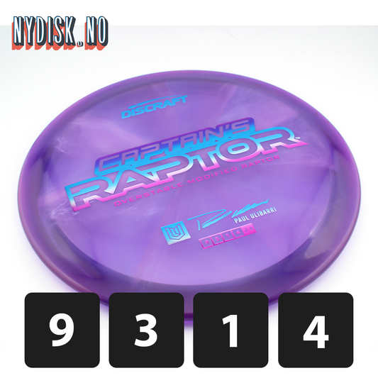 Discraft Z Swirl Captain´s Raptor 2025