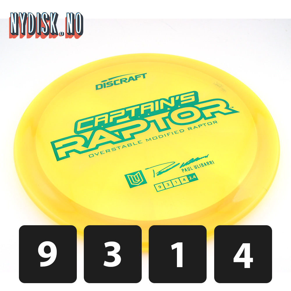 Discraft Z Swirl Captain´s Raptor 2025