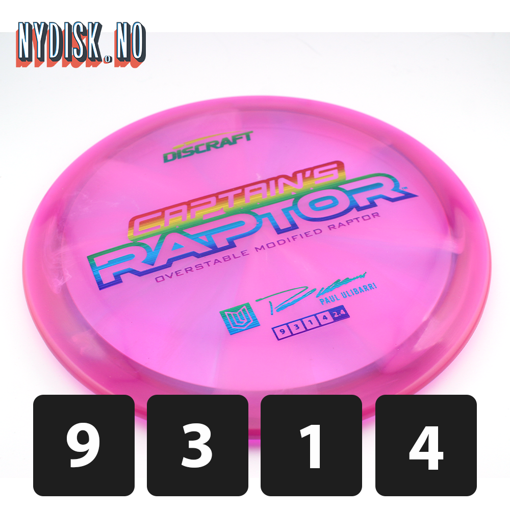 Discraft Z Swirl Captain´s Raptor 2025