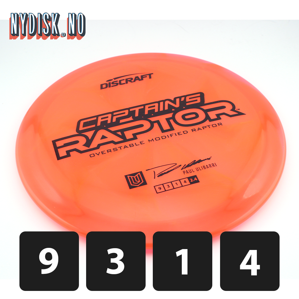 Discraft Z Swirl Captain´s Raptor 2025