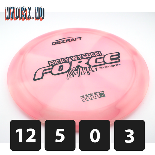 Discraft Z Swirl Force - Ricky Wysocki 2025