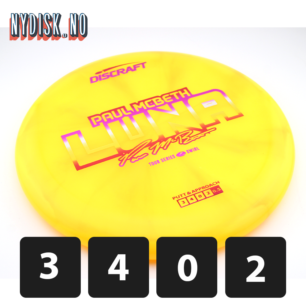 Discraft Z Swirl Luna - Paul McBeth 2025