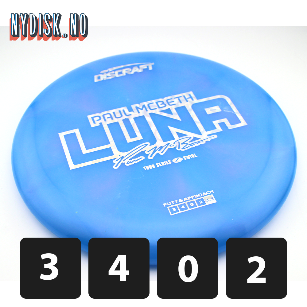 Discraft Z Swirl Luna - Paul McBeth 2025