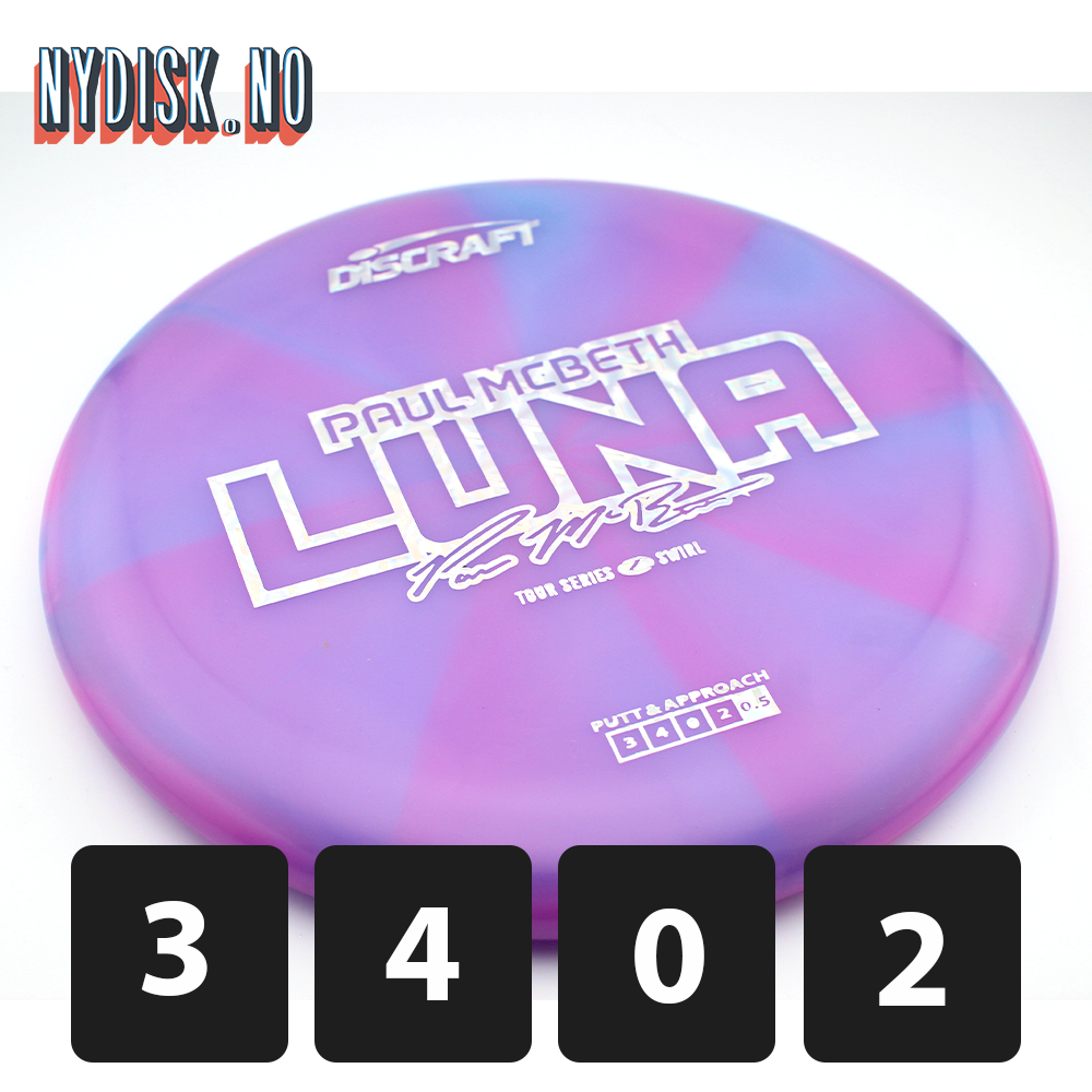 Discraft Z Swirl Luna - Paul McBeth 2025