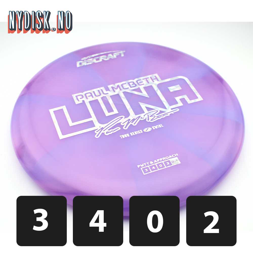 Discraft Z Swirl Luna - Paul McBeth 2025