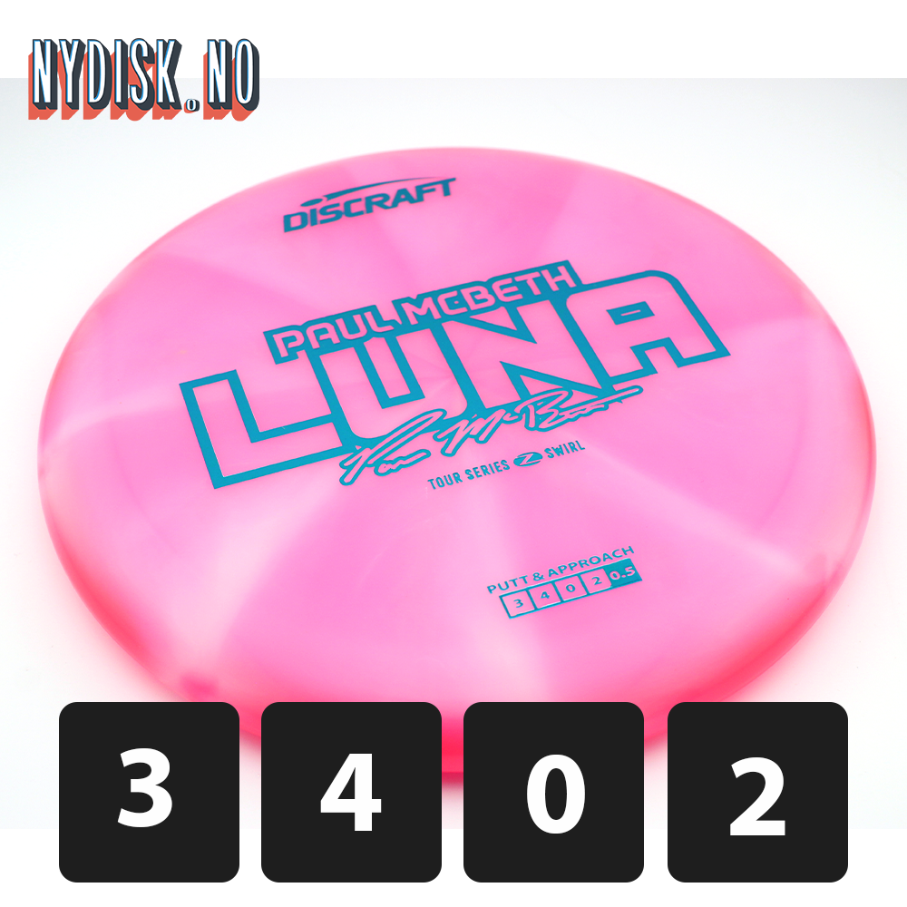 Discraft Z Swirl Luna - Paul McBeth 2025