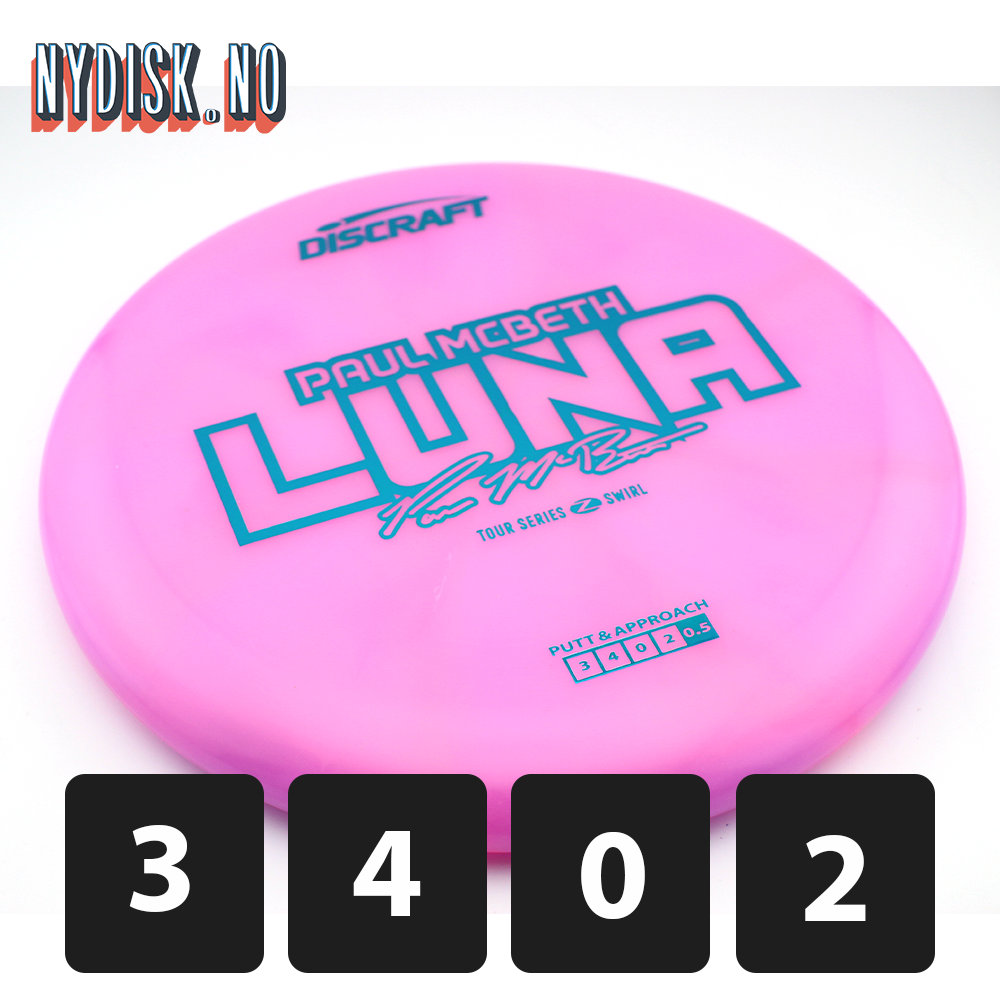 Discraft Z Swirl Luna - Paul McBeth 2025