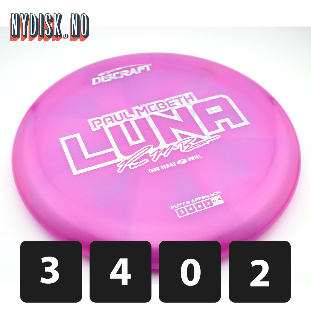 Discraft Z Swirl Luna - Paul McBeth 2025