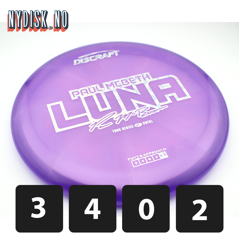 Discraft Z Swirl Luna - Paul McBeth 2025