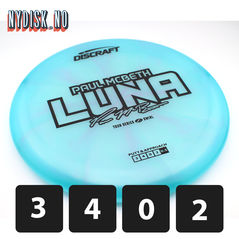 Discraft Z Swirl Luna - Paul McBeth 2025