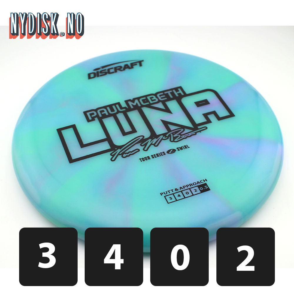 Discraft Z Swirl Luna - Paul McBeth 2025