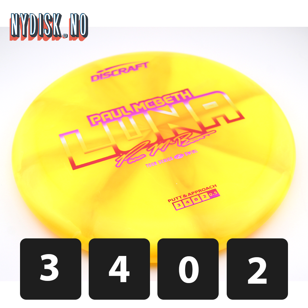 Discraft Z Swirl Luna - Paul McBeth 2025