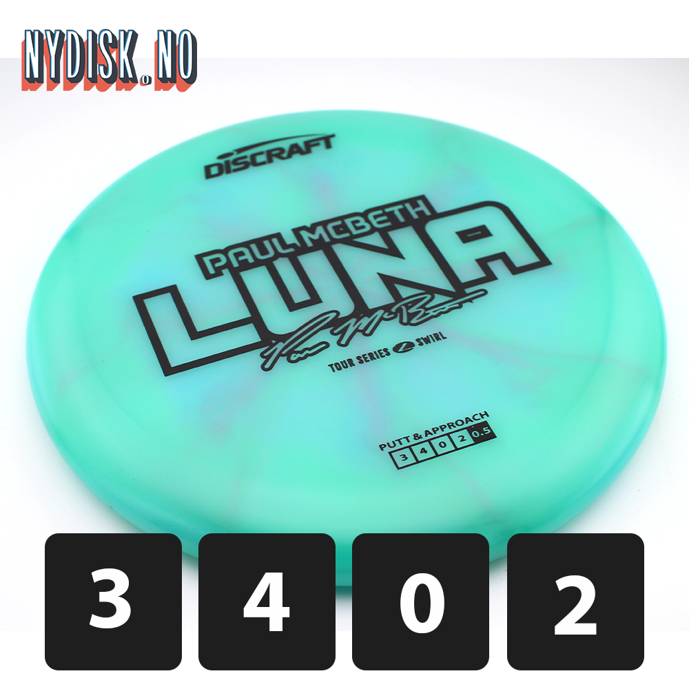Discraft Z Swirl Luna - Paul McBeth 2025