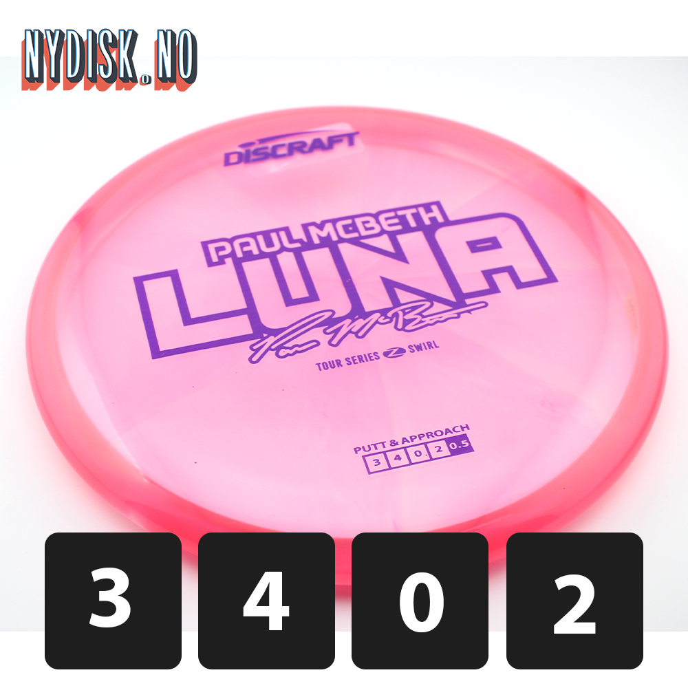 Discraft Z Swirl Luna - Paul McBeth 2025