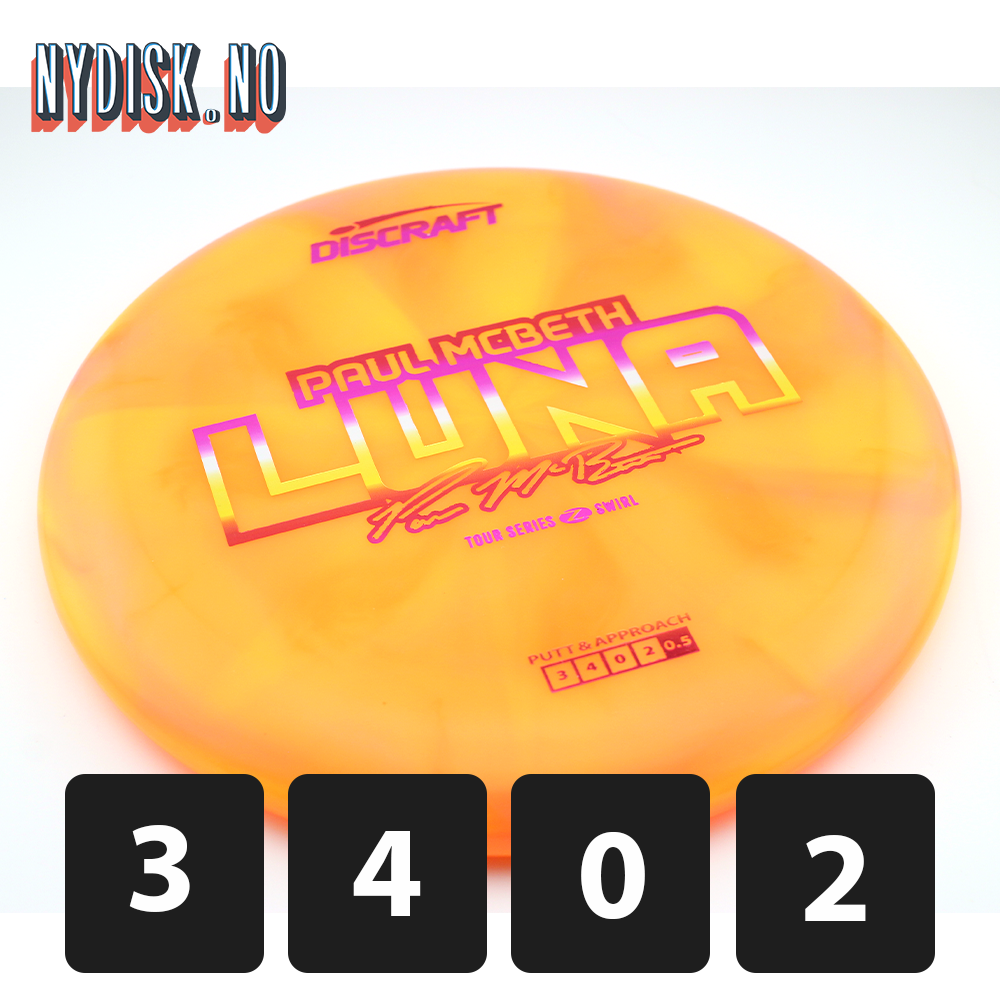 Discraft Z Swirl Luna - Paul McBeth 2025
