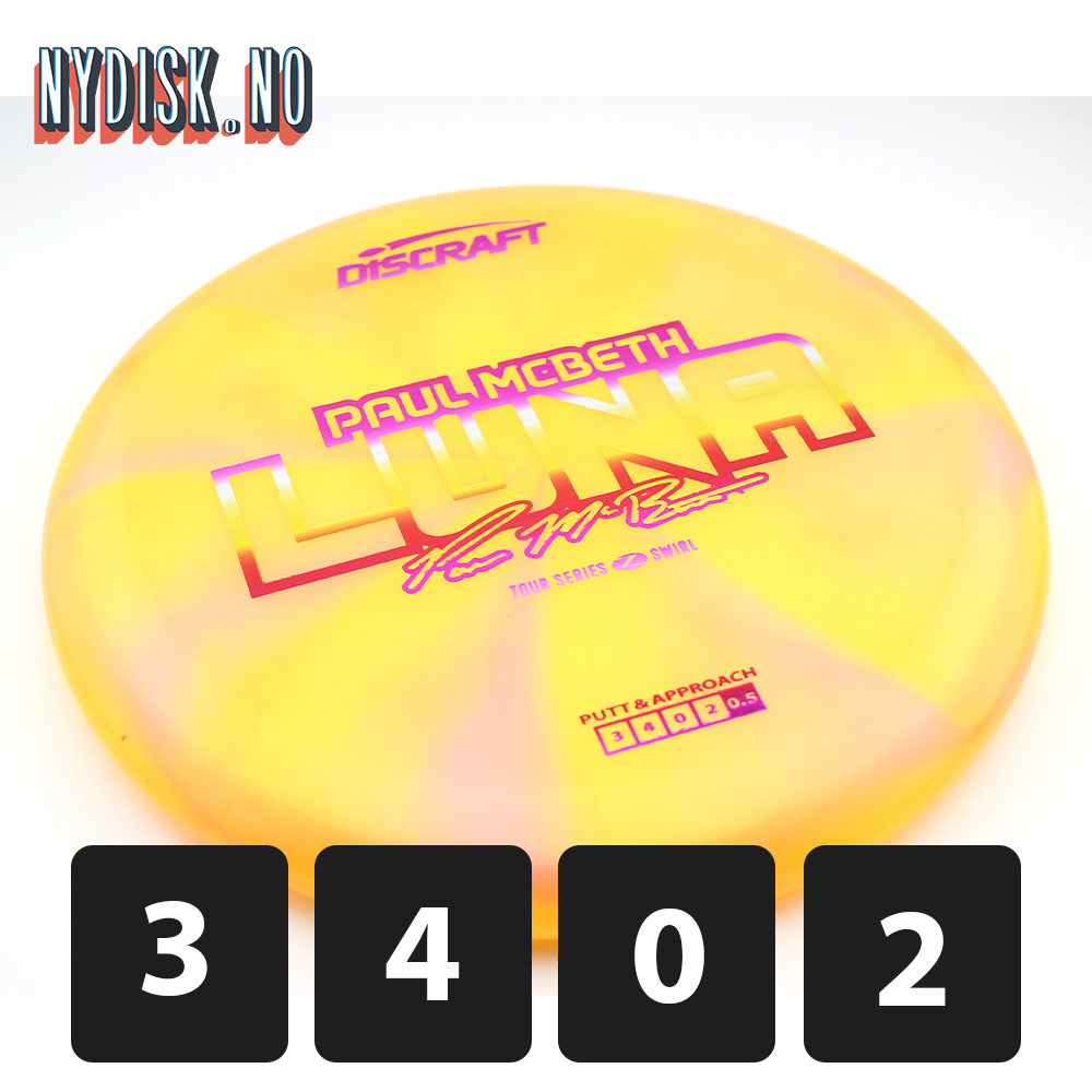 Discraft Z Swirl Luna - Paul McBeth 2025
