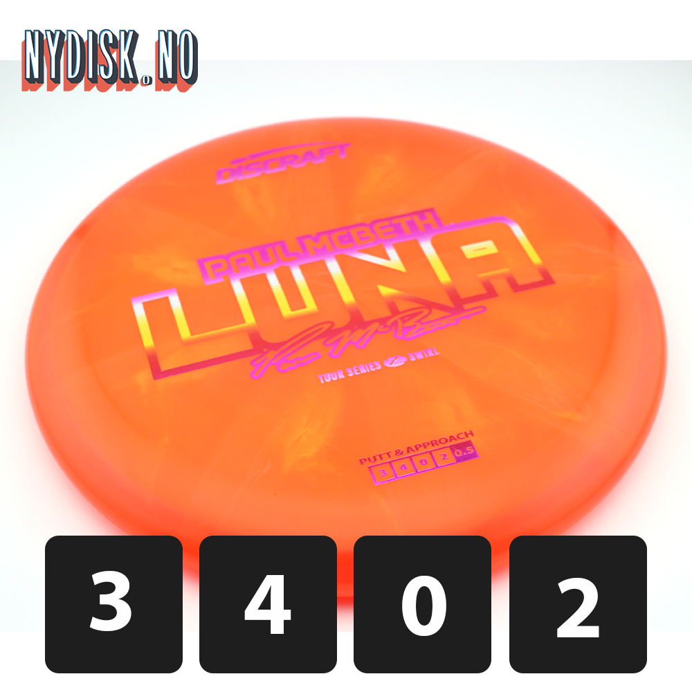 Discraft Z Swirl Luna - Paul McBeth 2025