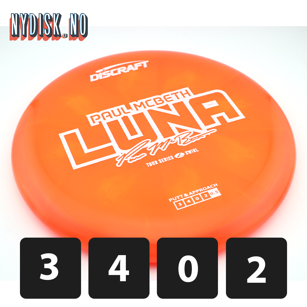 Discraft Z Swirl Luna - Paul McBeth 2025