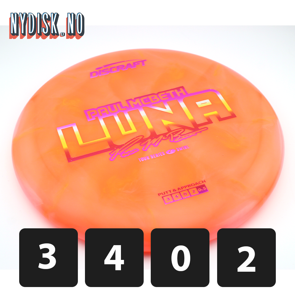 Discraft Z Swirl Luna - Paul McBeth 2025