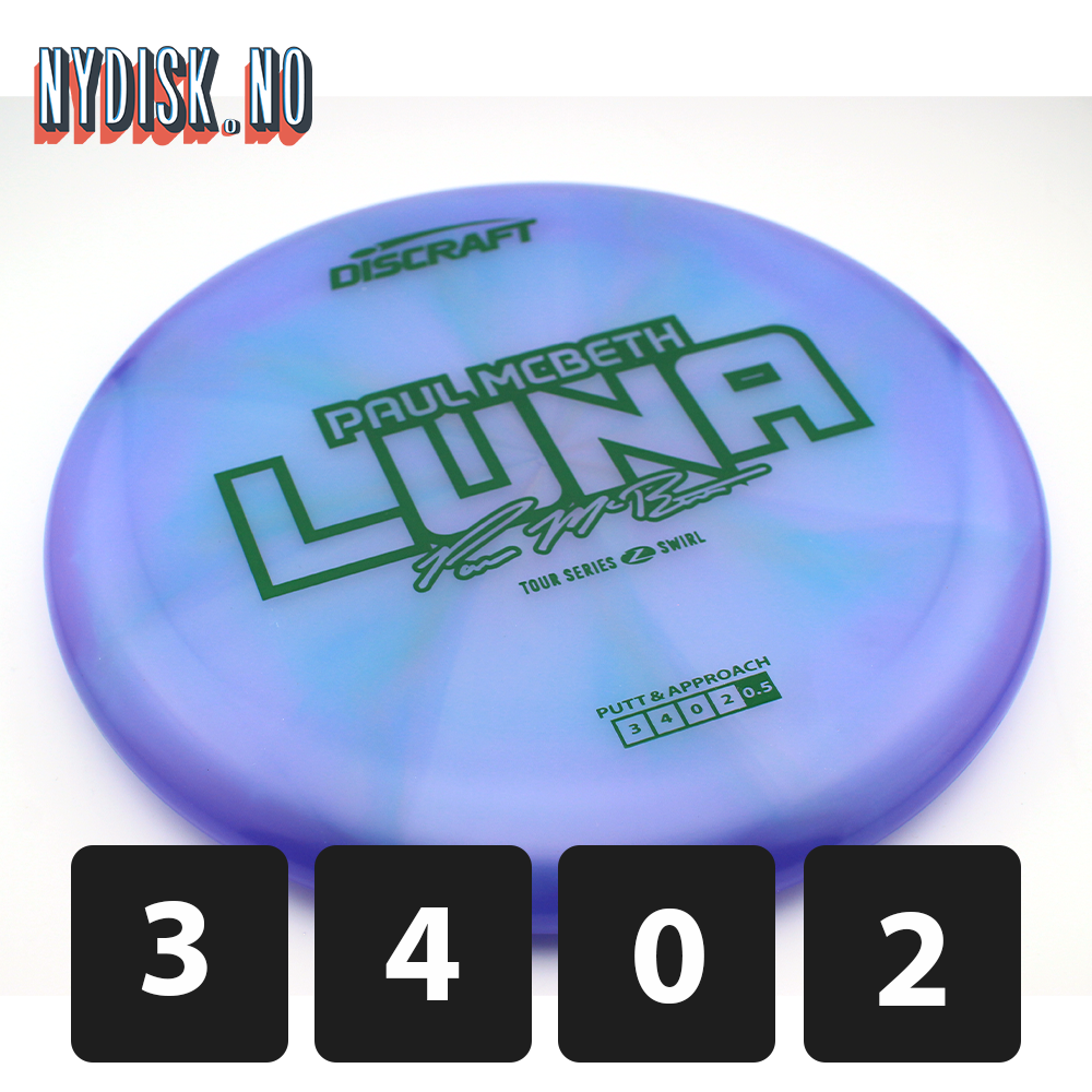 Discraft Z Swirl Luna - Paul McBeth 2025