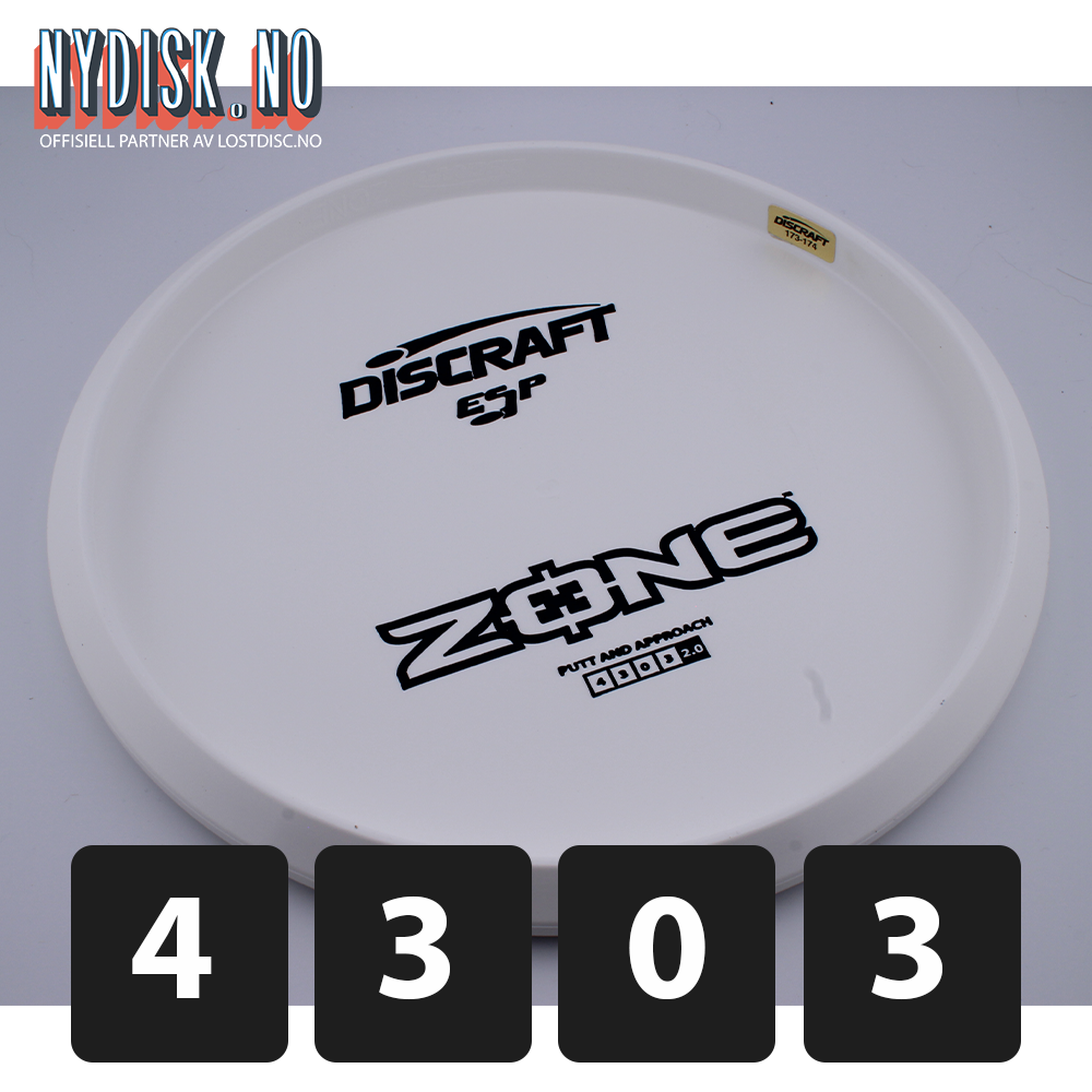 Discraft Bottom Stamp ESP Zone