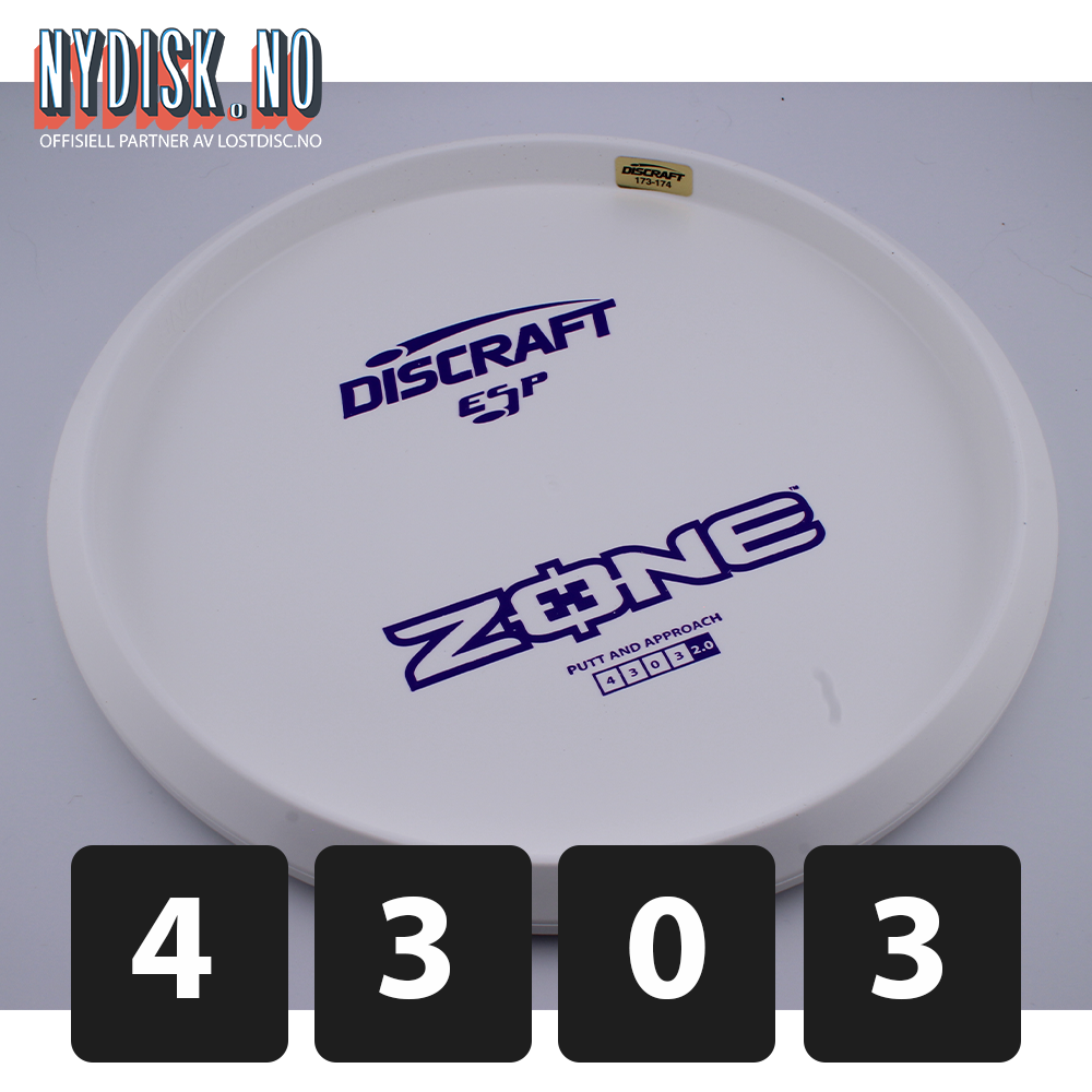 Discraft Bottom Stamp ESP Zone