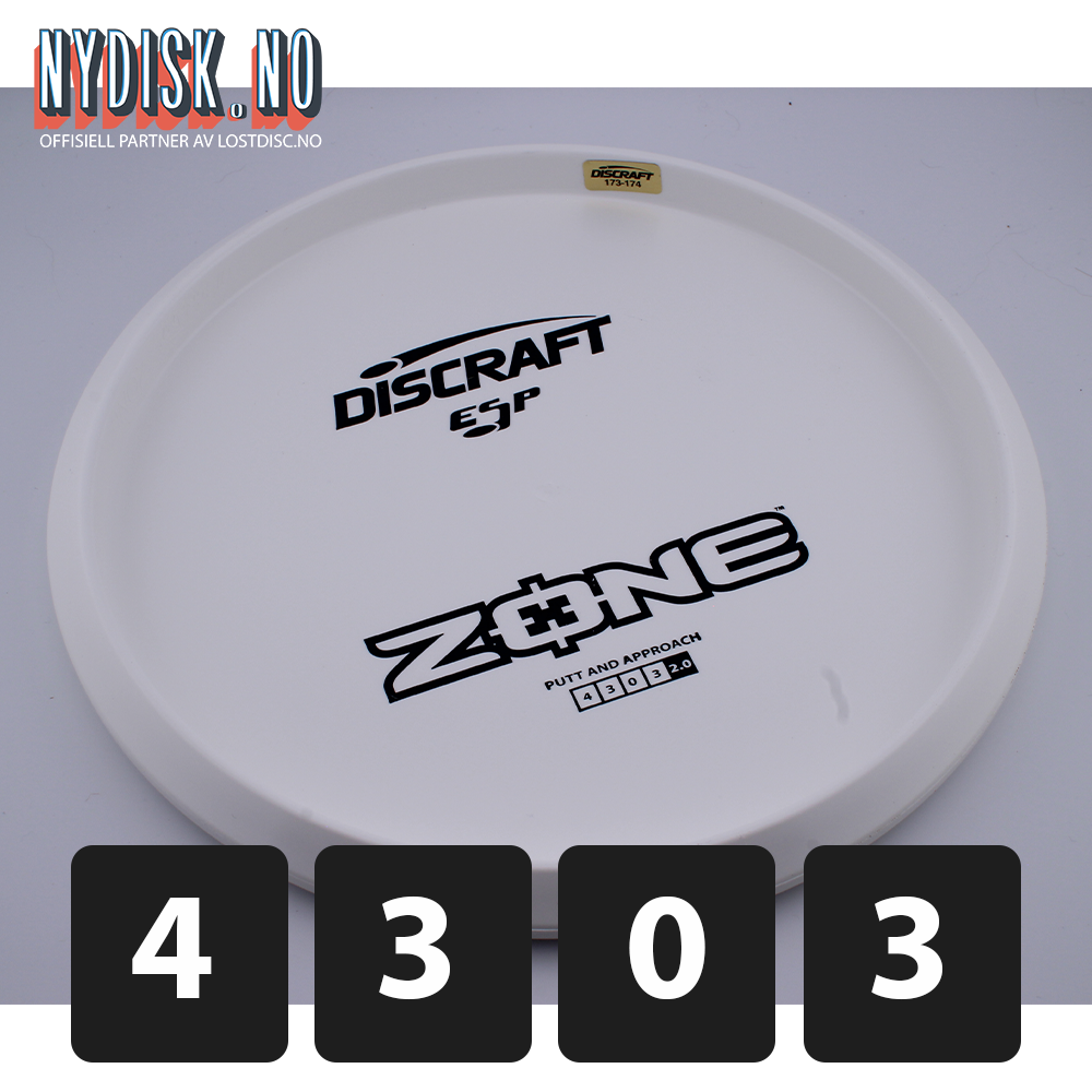 Discraft Bottom Stamp ESP Zone