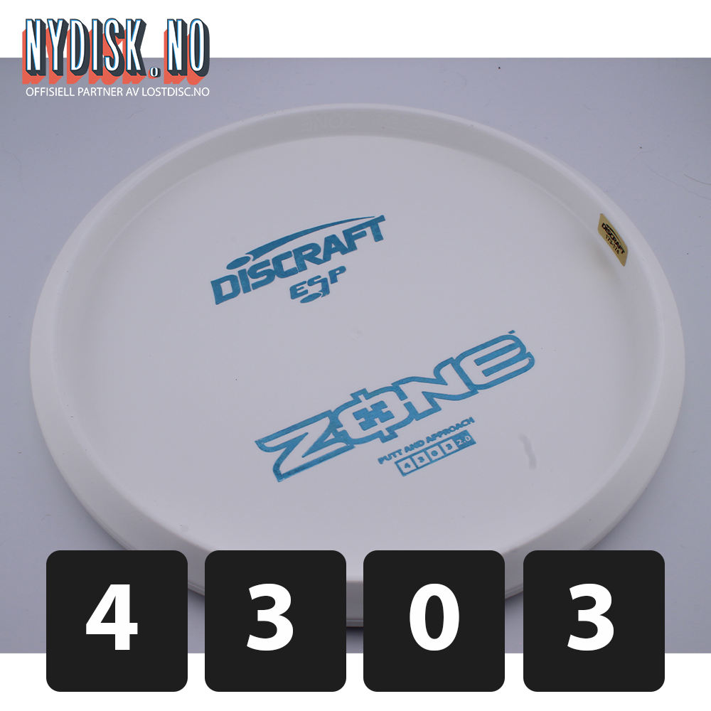 Discraft Bottom Stamp ESP Zone