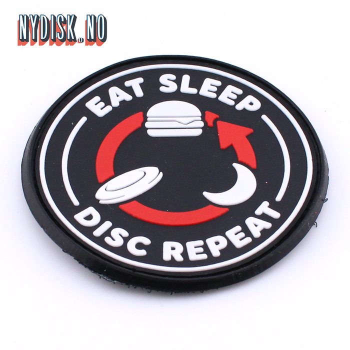 PVC Patch - Eat Sleep Disc Repeat