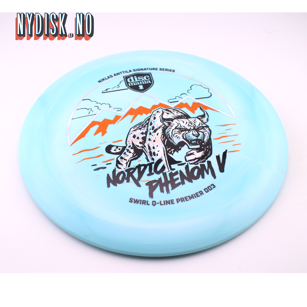 Discmania Q-Line Swirl Premier DD3 - Nordic Phenom 5