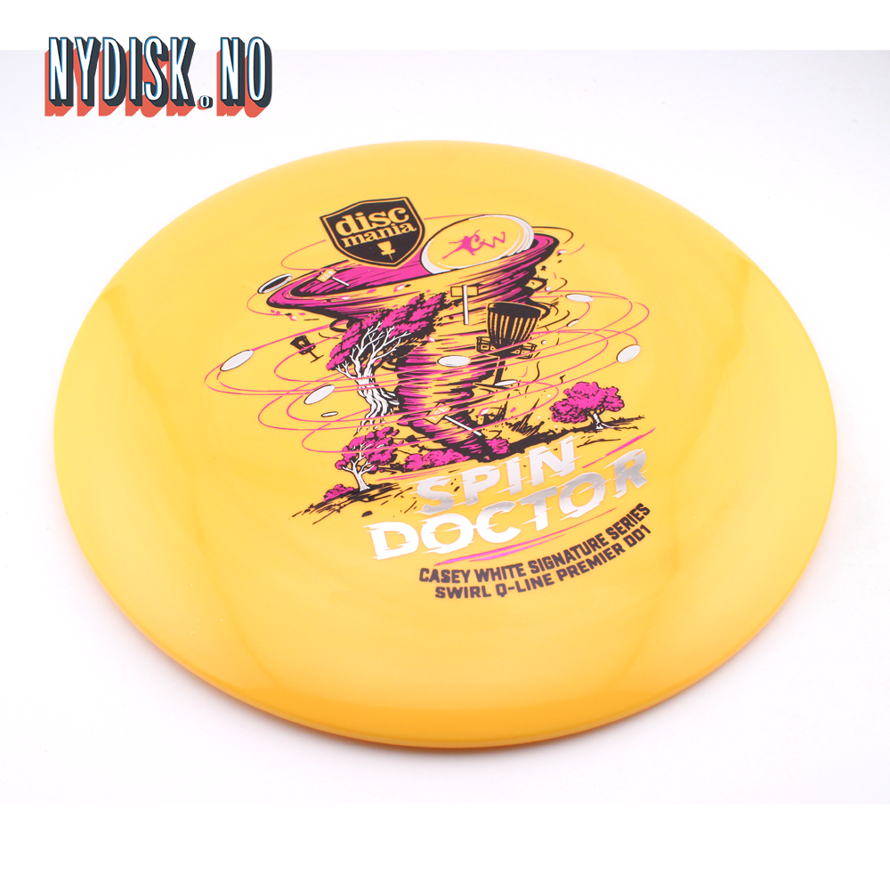Discmania Q-Line Swirl Premier DD1 Spin Doctor - Casey White 2026